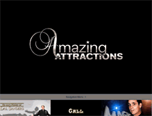Tablet Screenshot of amazingattractions.com